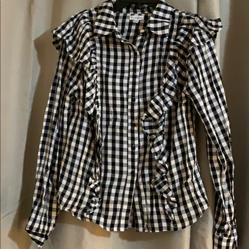 Flannel button down